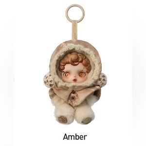 Pop Mart Popmart Skullpanda L’impressionnisme Series Plush Doll Amber Hood Brown